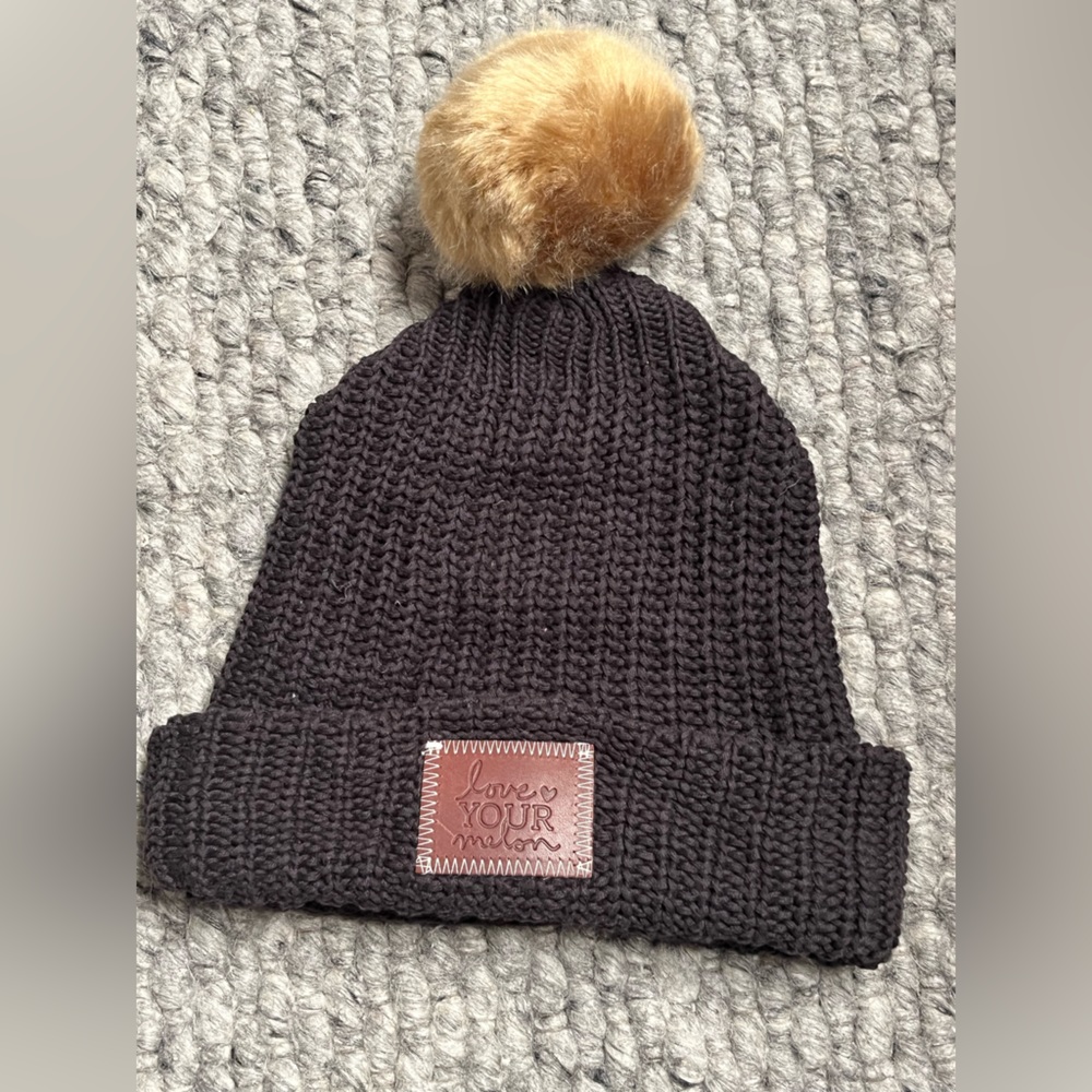 Love Your Melon pom Pom hat